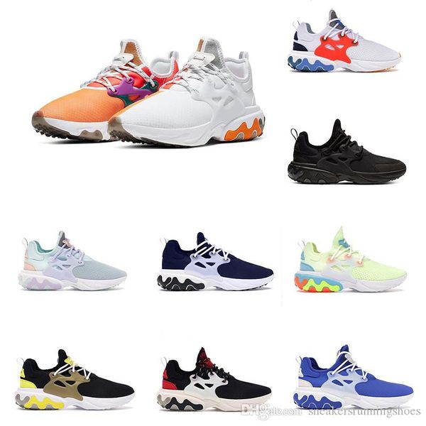 

golden boot presto react women running shoes dharma tripleteal tint barely volt mens trainer breathable red bottoms sports sneakers runner, Black