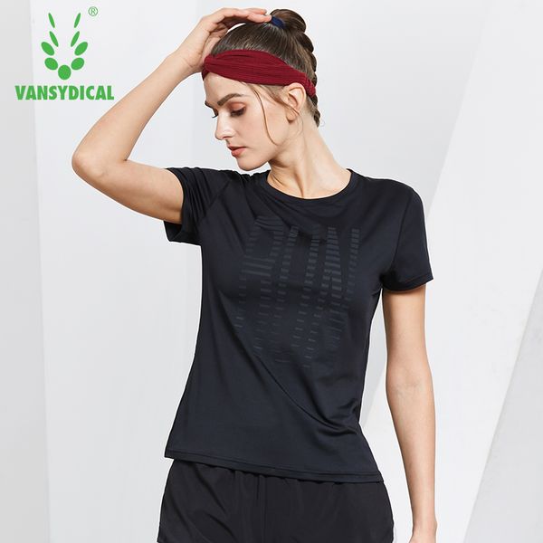 

women o-neck running shirts yoga fitness gym short sleeve female quick drying badminton football training t-shirts, Black;blue