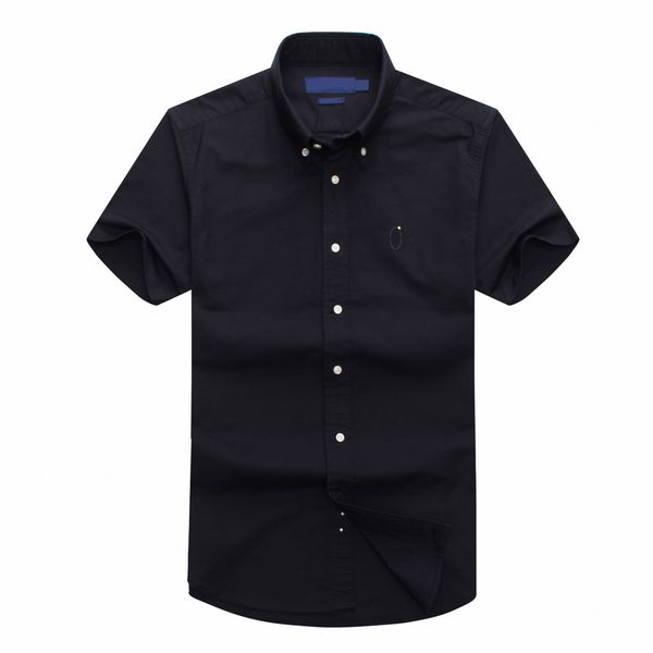 

ralph lauren мужская рубашка конструктора бутик бизнес polo моды тонкая рубашка мужская с коротким рукавом одежда высокого качества pony выш, White;black