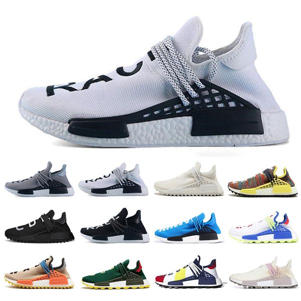 

nmds fashion pharrell williams human race shoes women running shoes pink equality nerd black human races mens designer trainers sneakers