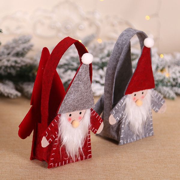

funny christmas forest man candy bag christmas decorations for family new year party gift bag