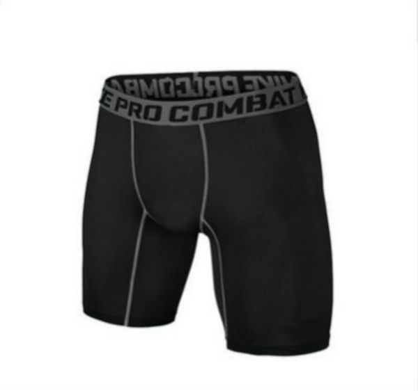 

mens designer short pants brand sports tights men running football fitness training clothes basketball bottoming shorts wholesale, White;black