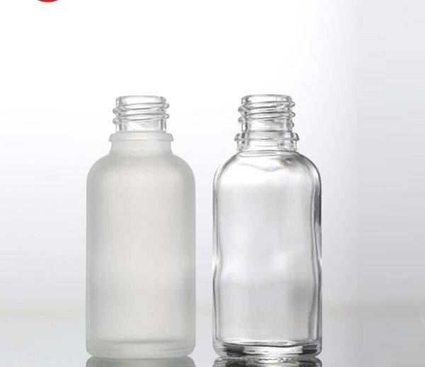 

660pcs/lot clear frosted glass essential oil perfume bottles eye dropper aromatherapy bottle 30ml ing