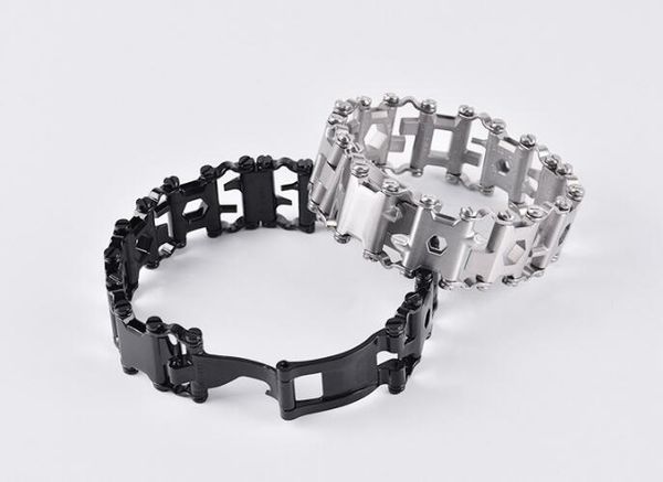 

новый столовая 29 в 1 многофункциональный браслет протектора открытый болт набор инструментов для водителей путешествия удобный носимый мног