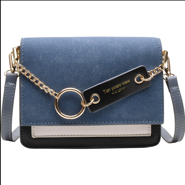 

new texture small bag women's bag new 2019 tide wide shoulder belt messenger women's versatile ins one shoulder small s