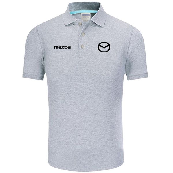 

высокое качество логотип crocodil mazda логотип polo классического бренд мужчины рубашка поло мужчины вскользь твердый короткий рукав хлопок, White;black