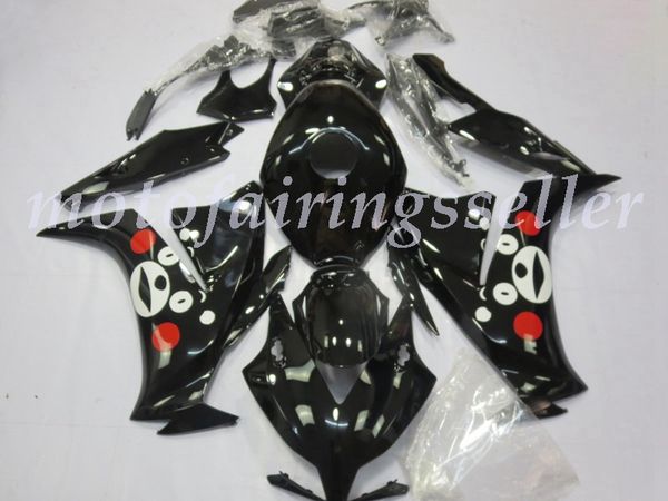 

oem quality new abs full fairings kits fit for honda cbr1000rr (2012 2013 2014 2015 2016) cbr1000rr 12-16 bodywork set gloss black red logo