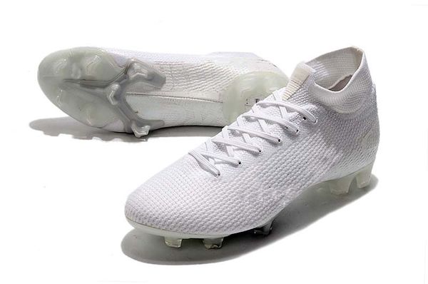 

superfly 7 elite men soccer cleats cr7 fg whiet football boots fg boys soccer shoes