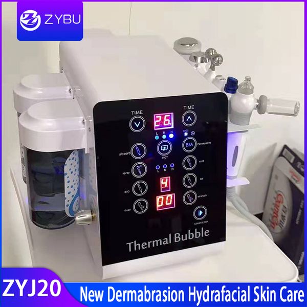 

новый h2o2 hydro дермабразия hydrafacial кожи pore глубокая очистка воды hydra пилинг rf bio cold jet молоток спрей ухода за кожей spa обору