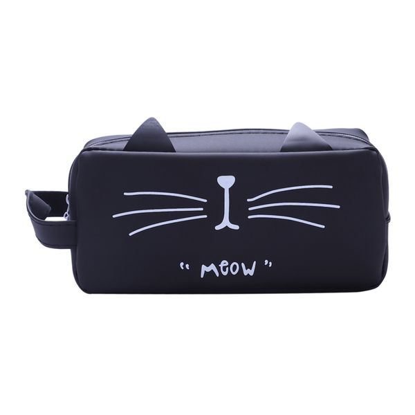 

pencil case pencil pouch school case with kingdom of the cat cat ears