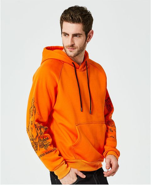 

mens brand fashion printing pullovers luxury natural color hoodies long sleeve 2020 designer new style sweatershirt sell, Black