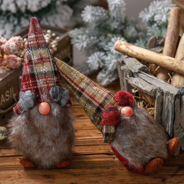 

рождество кукла лаки enfeites de na сант украшение xmas рождественский подарок для kid red xmas окно дома орнамента