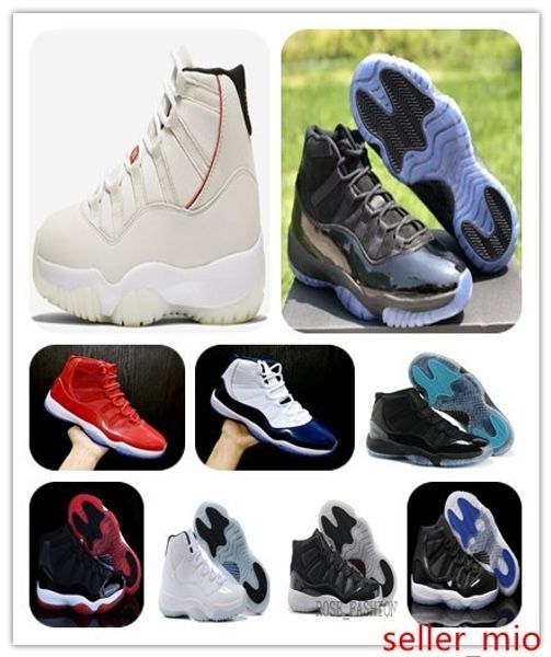 

11 platinum tint prom night cap and gown blackout win like 82 96 gym red chicago midnight navy basketball shoes 11s xi bred sports sneaker