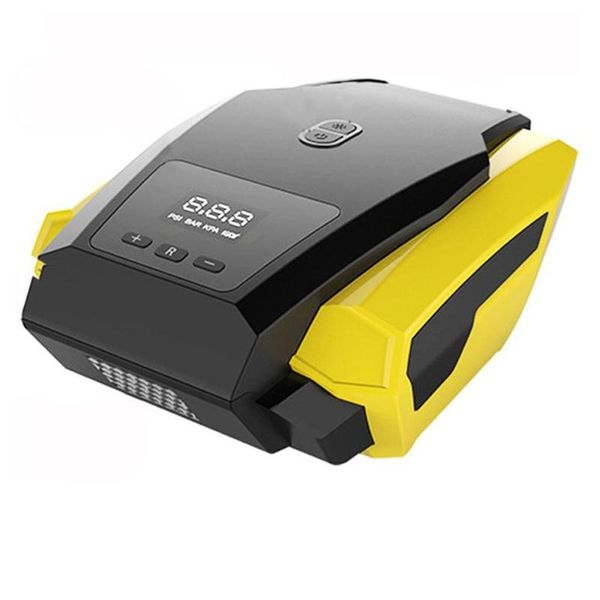 

car inflatable pump led digital display portable 12v automobile tire fast inflator