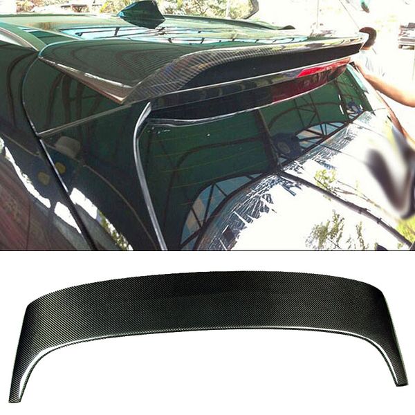 

fit хаманн стиль настоящее углеродное волокно заднее стекло спойлер f15 x5 для bmw