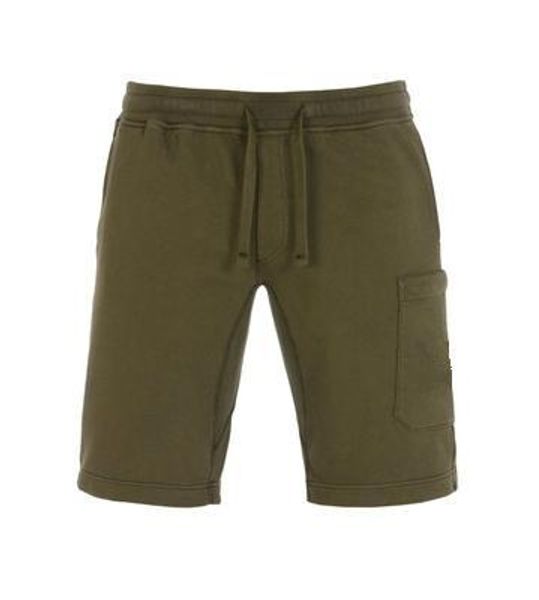 

19ss 64651 / 18ss 60840 sweat shorts elastic waist terry overalls shorts man outwear beach shorts hfwpdk033, Black