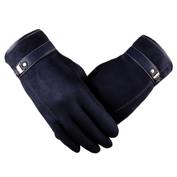 

sleeper #p501 2019 new fashion anti slip men warm motorcycle ski snow snowboard gloves handschuhe handschuhe drop shipping, Blue;gray