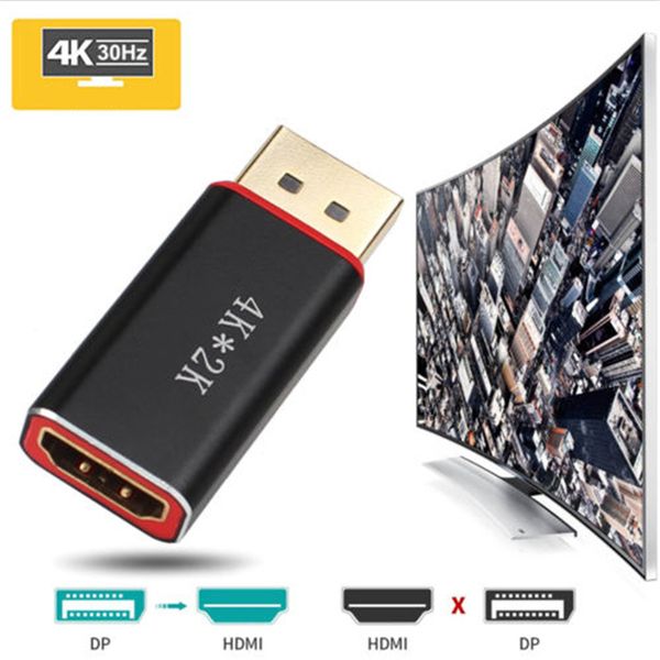 

Ультра Mini 4K 30Гц Displayport DP к HDMI мужчин и женщин адаптер конвертер для передачи видео