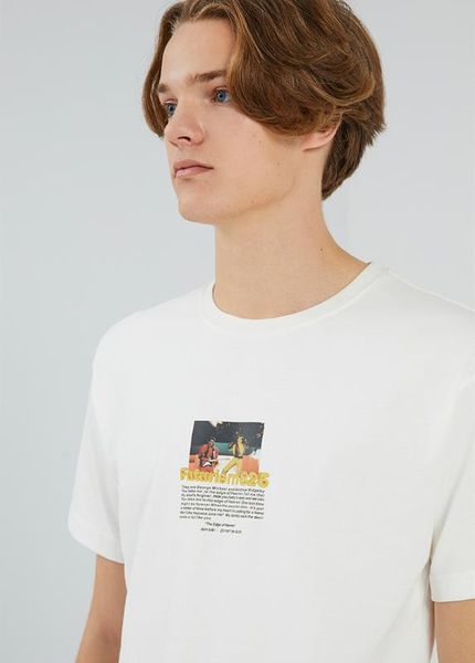 

men's casual fashion simple pattern white cotton short sleeve t-shirt, White;black