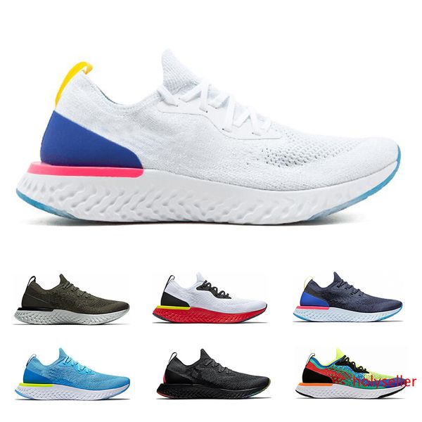 

react fly running shoes for men women knitting breathable sports sneakers trainers hiking jogging walking outdoor runner sneakers