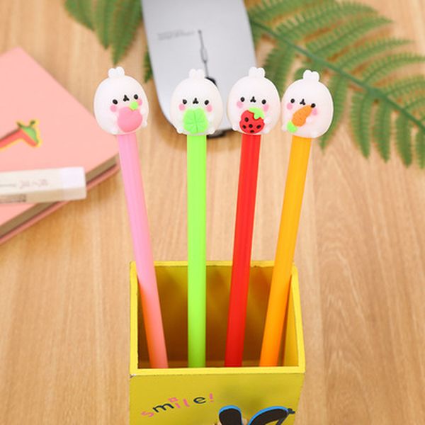 

1pcs gel pen 0.5mm cartoon cute pens novelty stationery kawaii pen student gel pens stationery kawaii school supplies