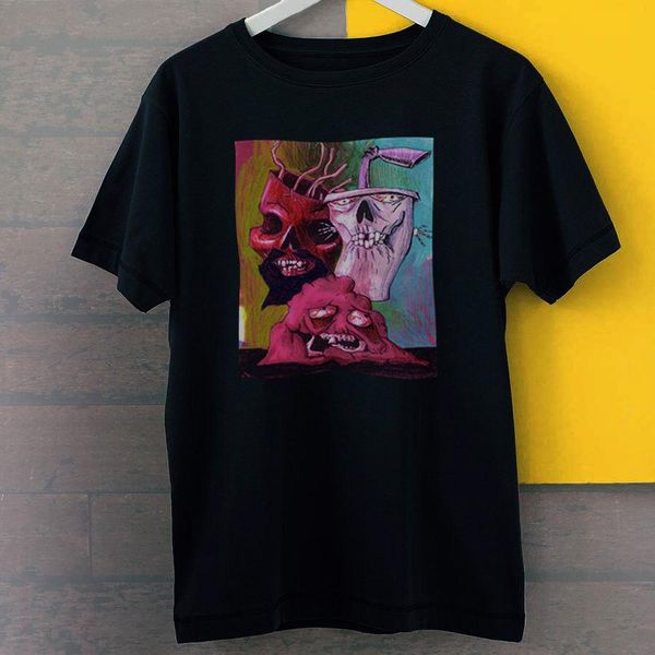 Aqua Teen Hunger Force Zombie Art Poster New Black Tees T-Shirt S-3XL