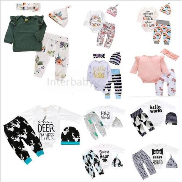 

Kid clothe girl de igner boutique uit baby chri tma hollowen outfit fa hion romper pant hat headband clothing et 56 tyle a5216