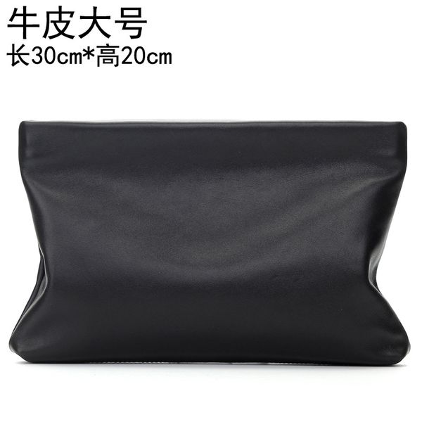 

leather men's handbag men's bag thin new hand bag hand-grasp