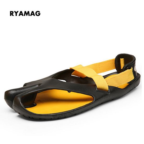 

men's summer slippers man vietnam cool drag non-slip beach shoes summer one word drag character cool slippers shoes flats, Black