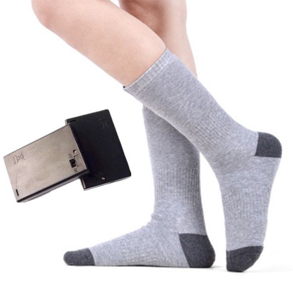 

thicken warmer socks electric heated socks for women men winter cycling skiing heated