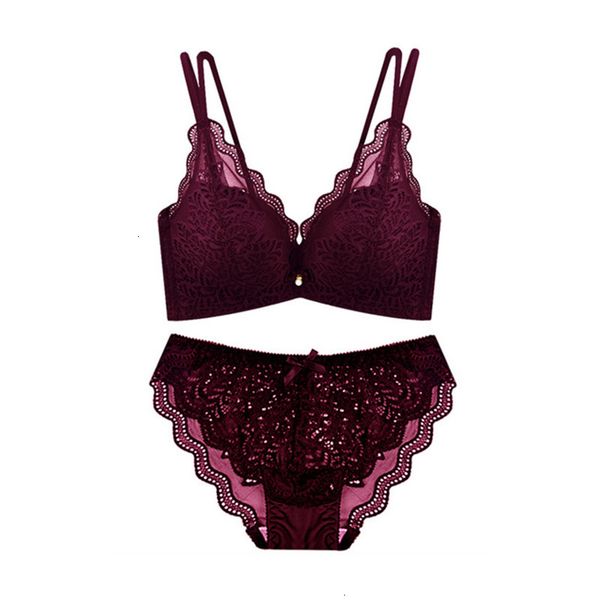 

bra set lace french bra sets lingerie set wire brassieres and lace bra brief sets a b c cups, Red;black