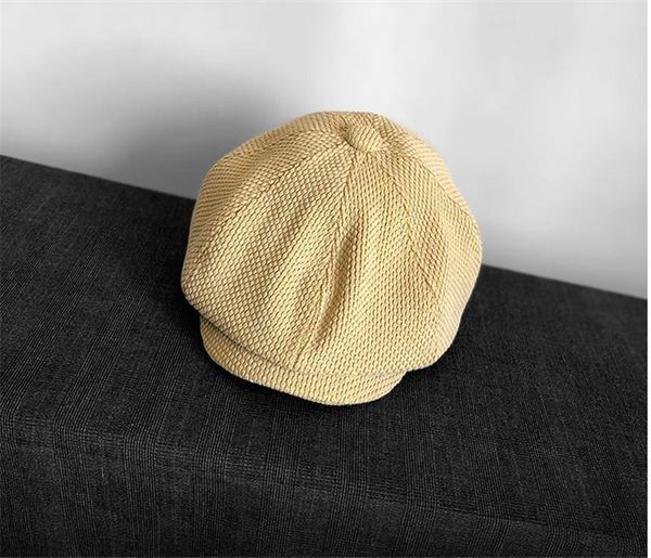 

hat women autumn winter fall hats men tartan wool octogonal hat women ladies painter beret fashion winter plaid hat with box, Blue;gray