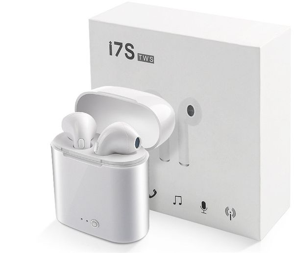 

Bluetooth-гарнитура I7S TWS twin headset мини-беспроводная гарнитура микрофон стерео V5.0 Совместимость Android iphone с оптовой и розничной торговлей