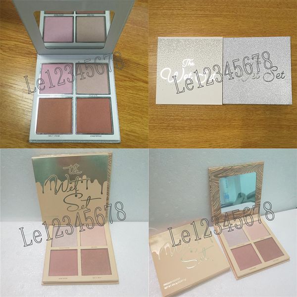 

The wet et kylie 4 color bronzer highlighter pre ed powder palette vacation holiday wet et pre ed illuminating powder