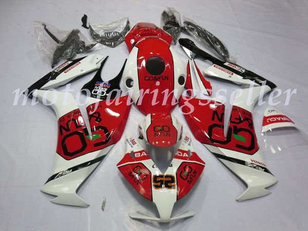 

oem quality new abs full fairings kits fit for honda cbr1000rr (2012 2013 2014 2015 2016) cbr1000rr 12-16 bodywork set red white black no2