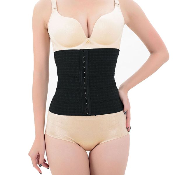 

womail women control corset latex rubber hollow breathable corset body shaper abdominal beltslimmimg dropship m8, Black;white