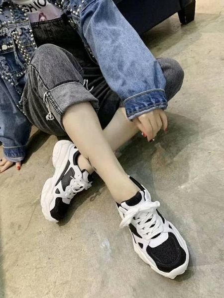 

selling luxury chain reaction dad casual shoes walking mesh designer fashion jogging shoes female