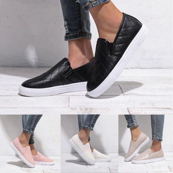 

fashion lady's one-legged round head comfortable flat-bottomed casual shoes shoes slip on comfort lace black fabric