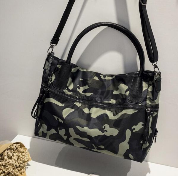 

fashion camouflage women handbag shoulder bags large capacity man briefcase bag crossbody