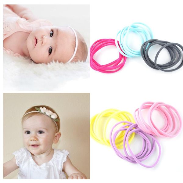 

cysincos  шт / много веревка kid волос аксессуаров для волос резинки для волос резинки для детей девушки украшение ободки резинка, Slivery;white