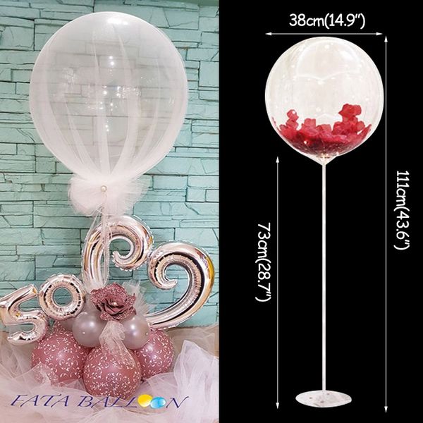 

баллоны украшение день рождения balloon держатель шары подставка колонка birthday party украшения дети свадьба партии взрослых и сад