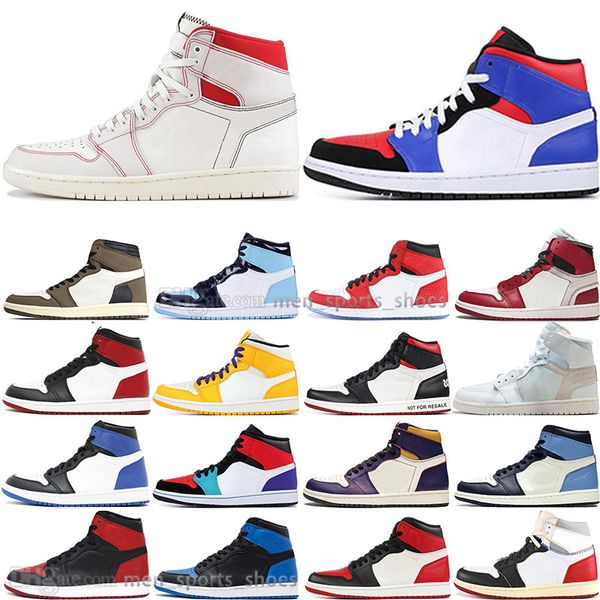 

in stock 1 og travis scotts cactus jack unc spiderman mens basketball shoes 1s 3 banned bred toe men sports designer sneakers trainers