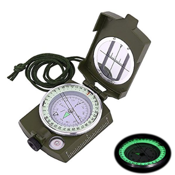 

professional military compass tourist navigator for forest hunting geological metal sighting climbing camping hiking equipment