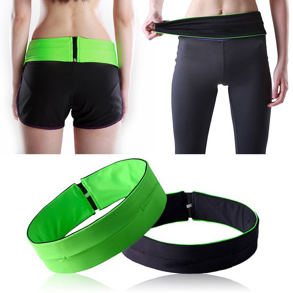

multifunction marathon outdoor sports running waist bag belt yoga pockets for mobile phone riding zipper bags