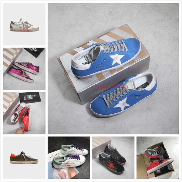 

Italy venu gdb old tyle neaker genuine leather villou dermi ca ual hoe men and women luxury uper tar trainer 35 45, Black