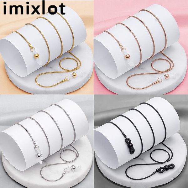 

chic eyeglass chains sunglasses reading glasses chain eyewears cord holder neck strap rope silver gold black rose gold