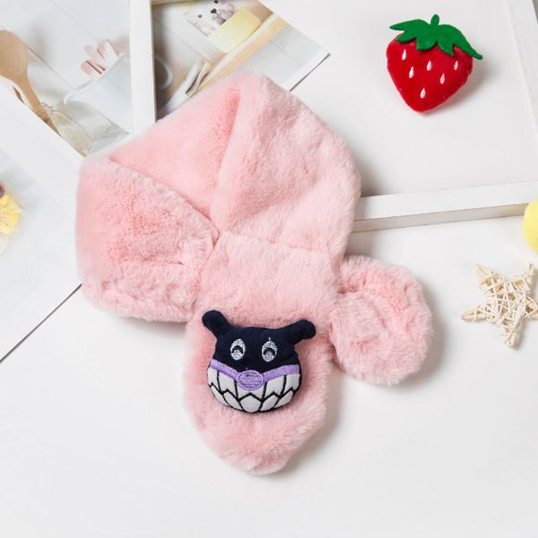 

baby scarf fashion boys girls kids keep warm shawls cute cartoon scarves collar thickening winter newborn baby scarf, Blue;gray