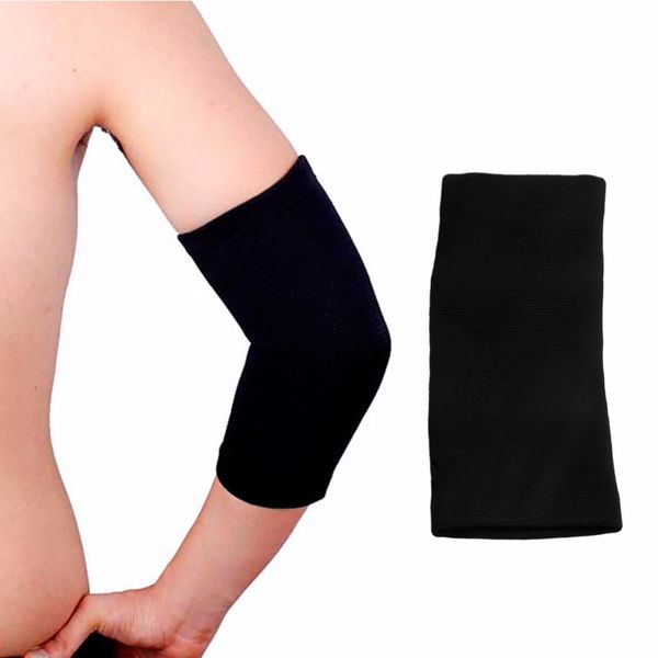 

1pc elastic sports black elbow sleeve brace support arthritis brace sleeve support glove elastic palm hand wrist supports, Black;red