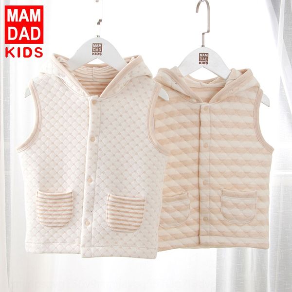 

children's colored cotton baby coat vest infant coat boy's and girl's vest warm, Camo
