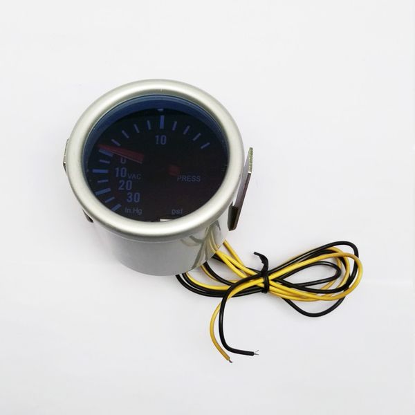 

2 inch 52mm universal psi smoke face carbon fiber meter turbo gauge